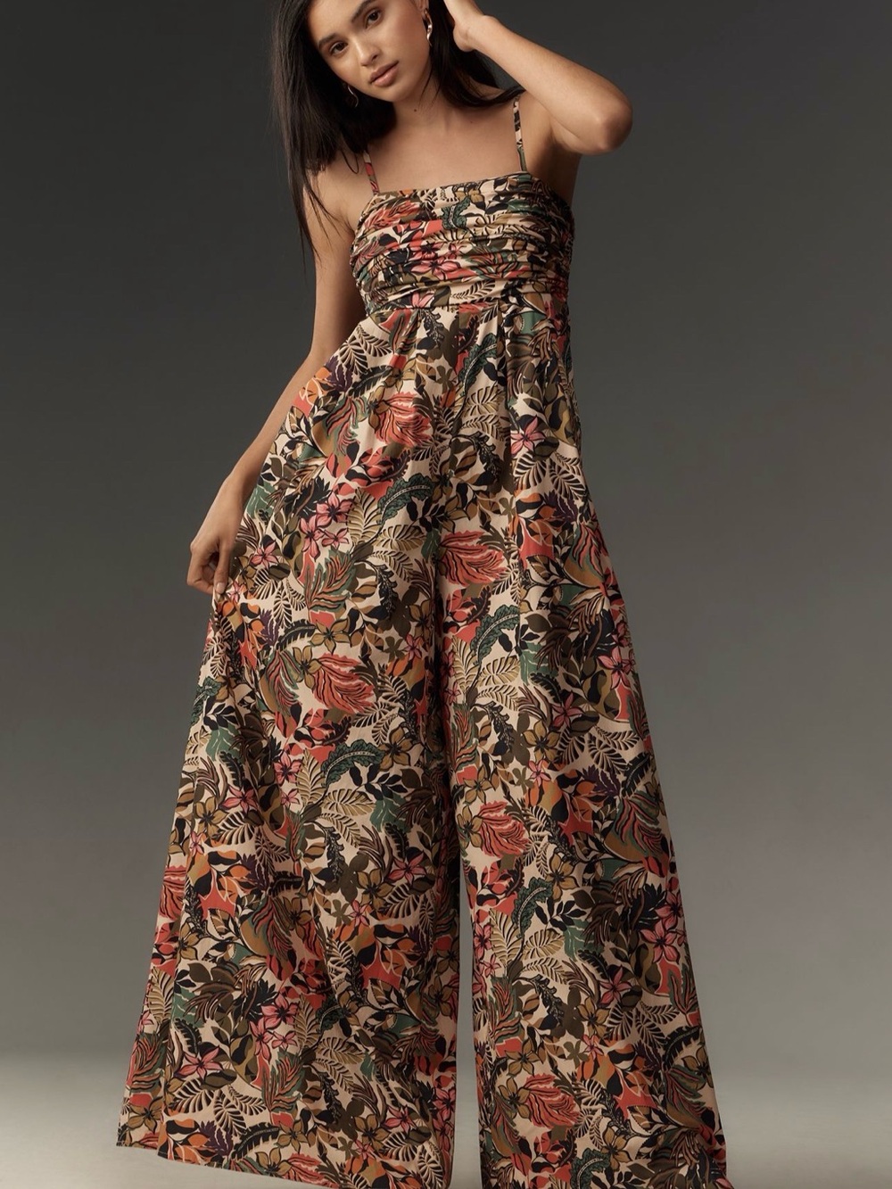 NWOT Anthropologie Hutch The Mabel Sleeveless Wide-Leg Jumpsuit